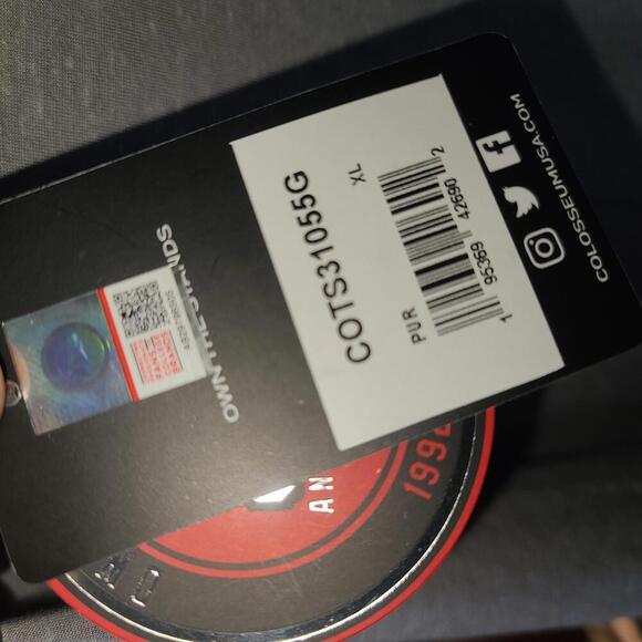 Colosseum Purdue Boilermakers Women's XL Gray T-Shirt with Knot Detail - Picture 5 of 5